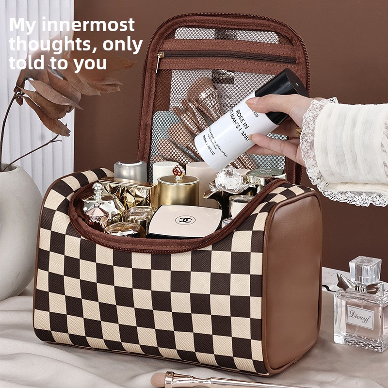 Makeup Beauty Necessaire - Su Geçirmez Seyahat Erkek Tuvalet Çantası,