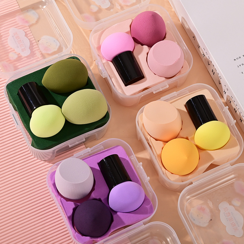 Beauty Bay Makeup - 3 adet/takım 4 renkler makyaj Blender