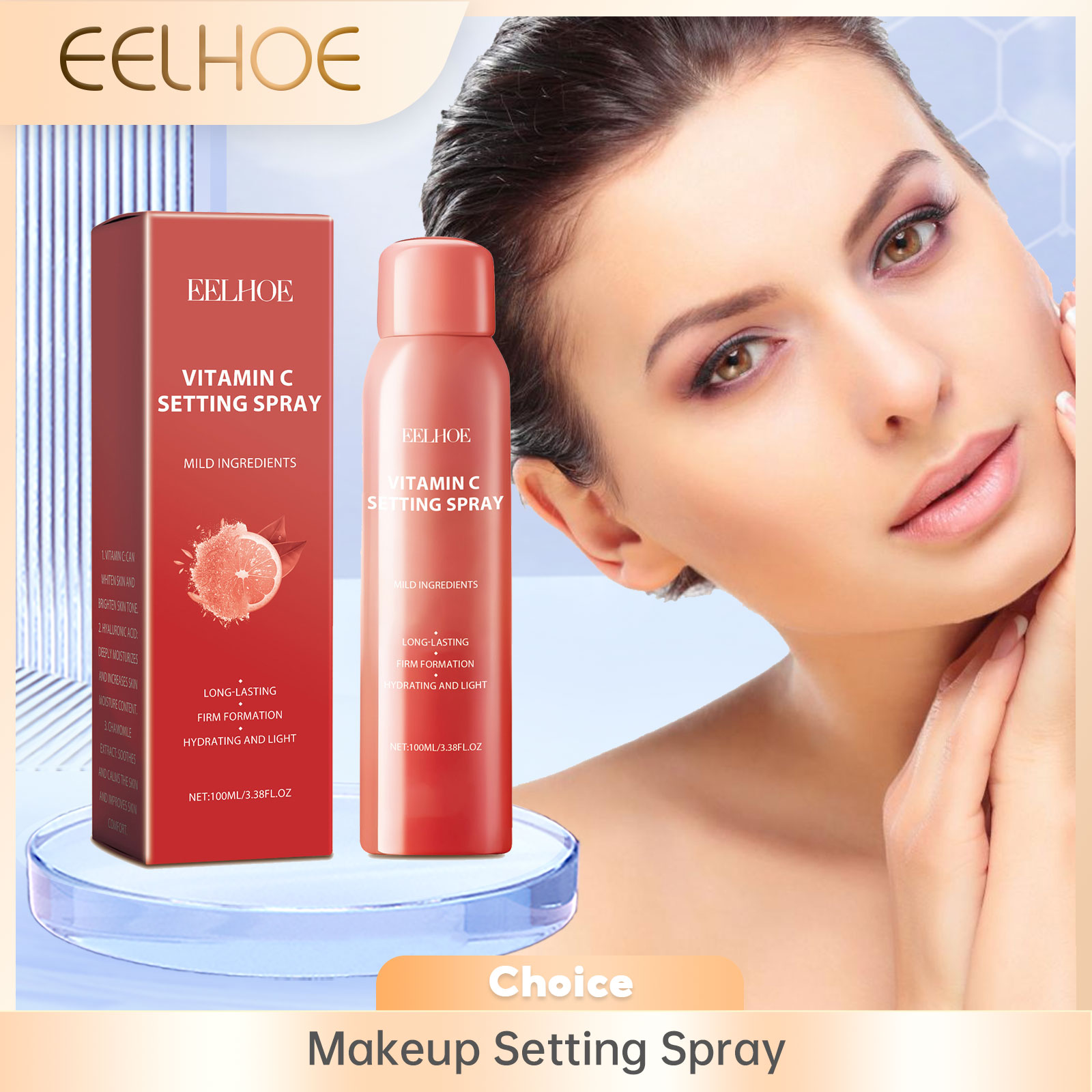 Beauty Makeup Fixer - Makyaj Sabitleyici Sprey Mat Görünüm Su