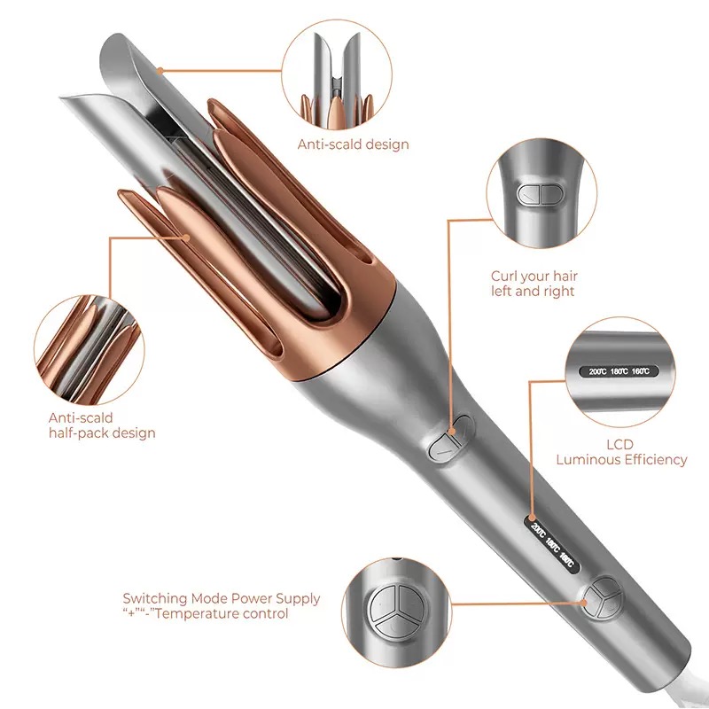 Hair Curling Wand - Otomatik bukle makinesi Negatif İyon bukle
