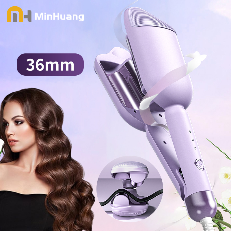 Hair Curling Wand - Elektrikli saç bigudi 36mm büyük dalga
