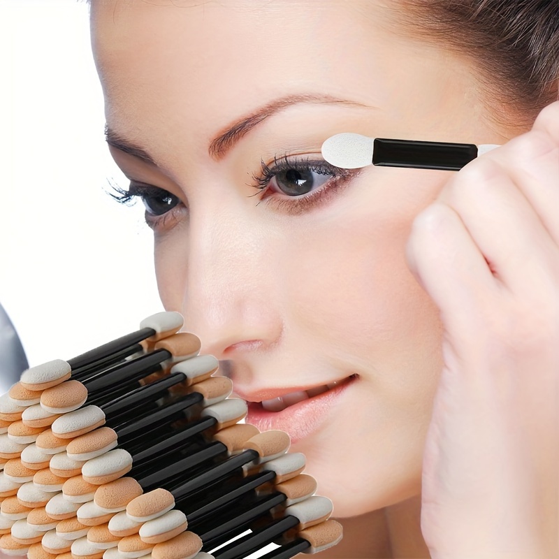 Beauty Makeup Tips - 5/10 adet göz farı aplikatörü tek