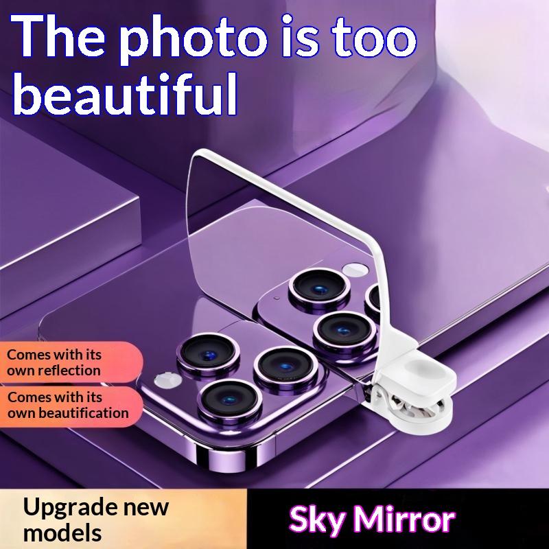 Beauty Makeup Camera - Taşınabilir Ayarlanabilir Telefon Kamera Aynası Yansıma