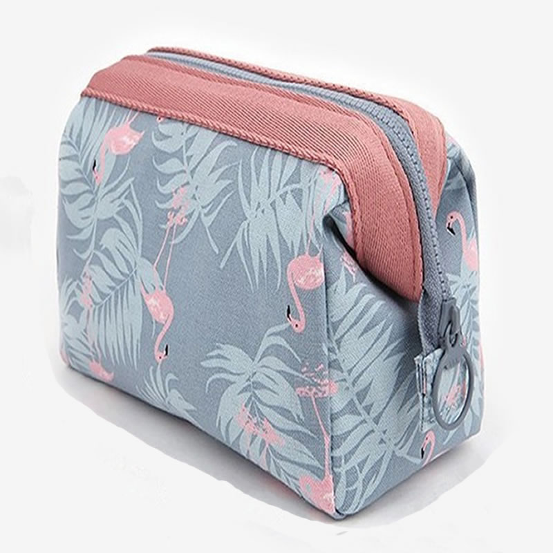 Makeup Beauty Necessaire - Kadınlar seyahat hayvan Flamingo makyaj çantaları