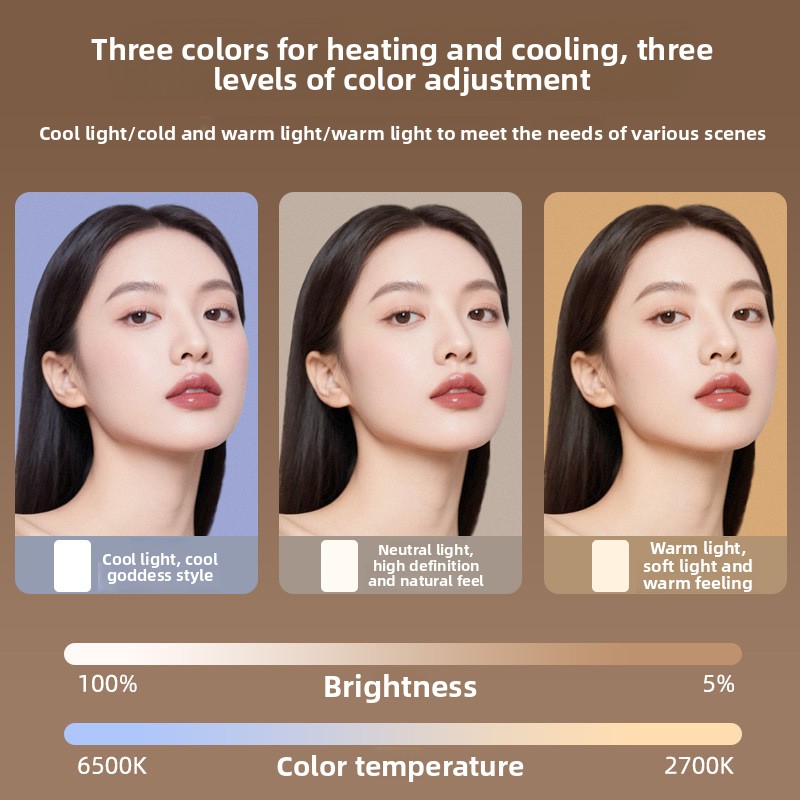 Taşınabilir RGB LED Dolgu Işığ - Beauty Makeup Camera incelemesi ve fiyatı