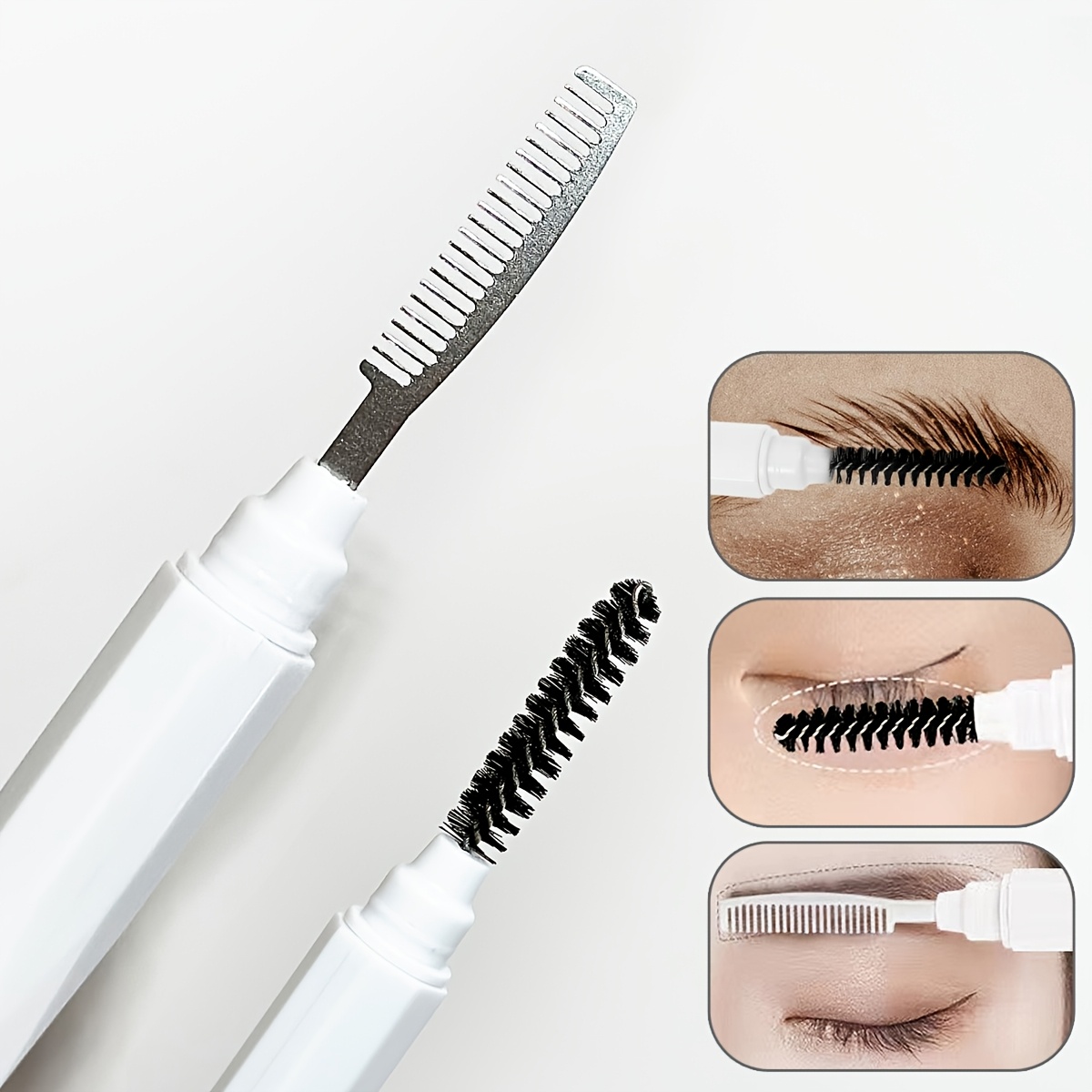 Çift Başlı Kaş ve Kirpik Tarağ - Makeup Beauty Ro incelemesi ve fiyatı