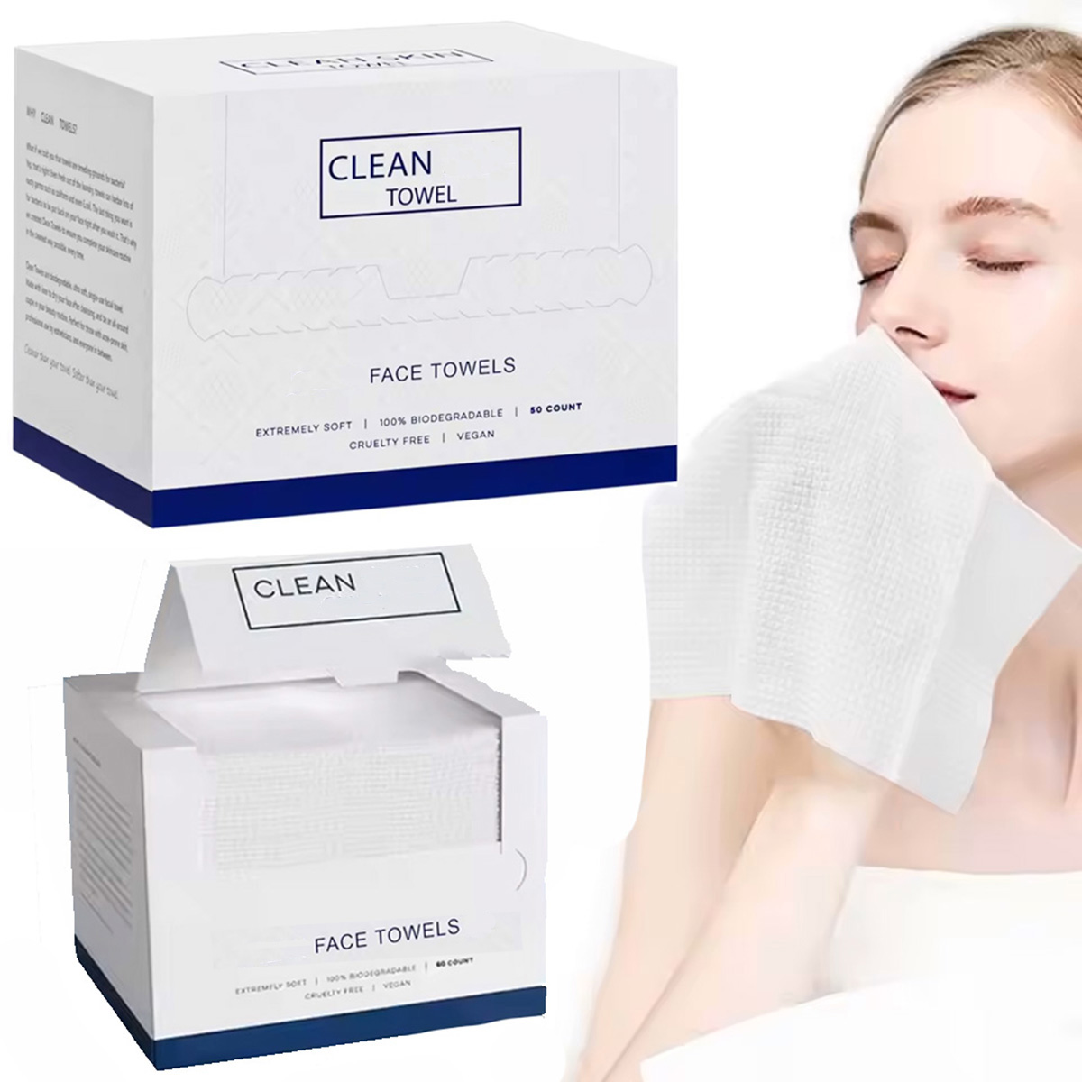 50 Adet/Kutu Tek Kullanımlık Y - Beauty Makeup Remover incelemesi ve fiyatı
