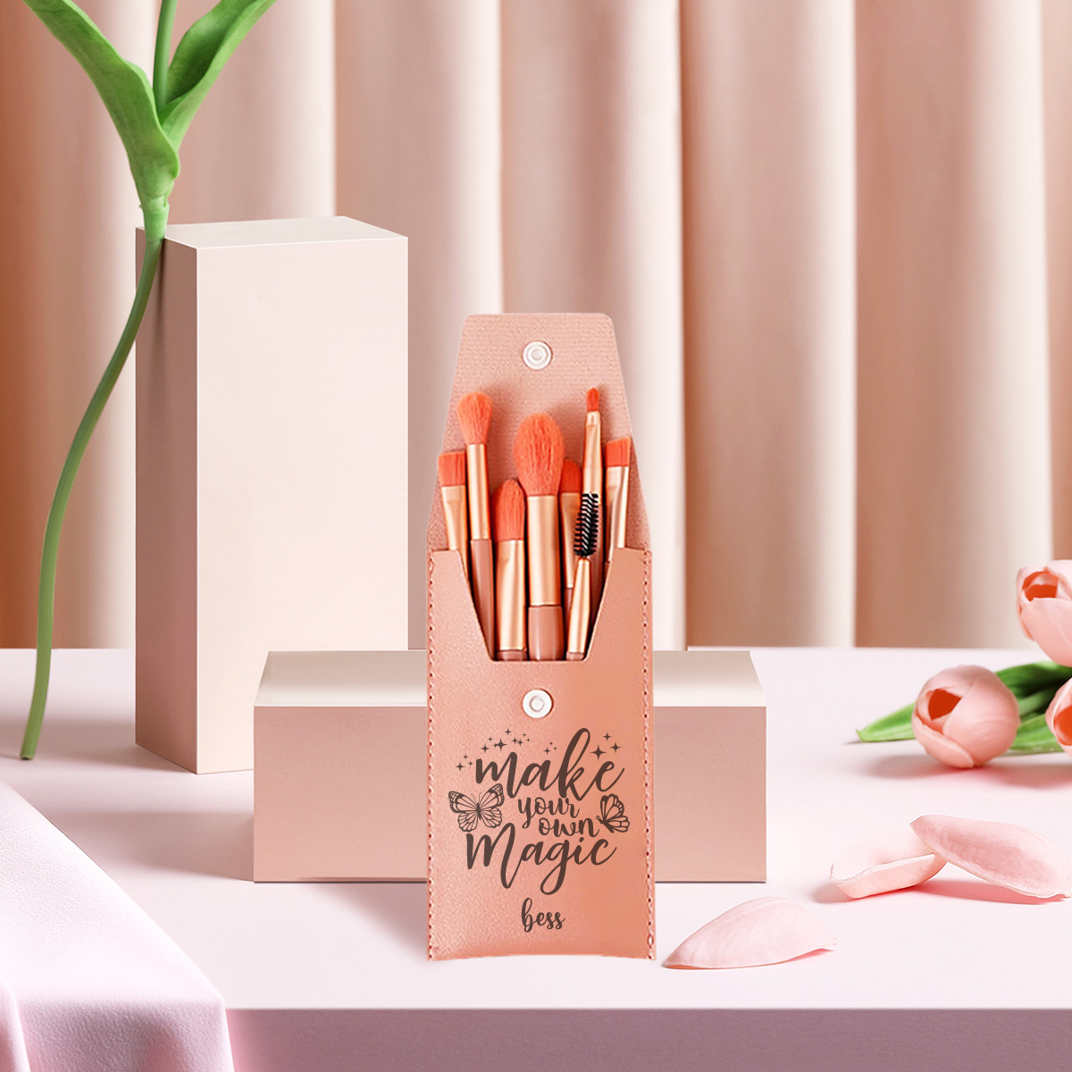 1 adet Özel İsimli Makyaj Fırç - Beauty Makeup Names incelemesi ve fiyatı